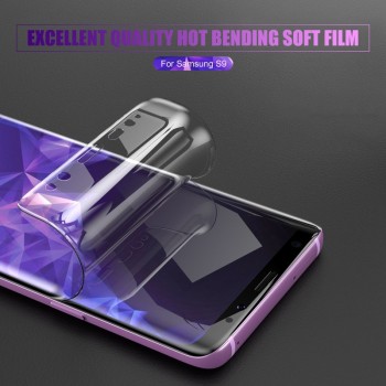3D Soft Film on the For Samsung Galaxy S9 S8 Plus S7 Edge Note 8 9 A6 A8 Plus 2018 Screen Protector Protection Film Not Glass