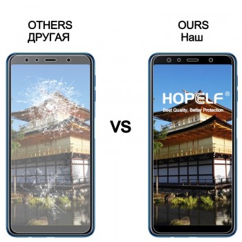 Tempered Glass for Samsung Galaxy A7 2018 Screen Protector 9H 2.5D Phone Protective Glass for Samsung Galaxy A7 2018 Glass
