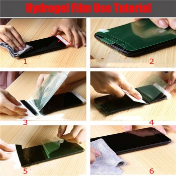 3D Full Cover Soft Hydrogel Film For Samsung Galaxy A8 S8 S9 Plus S7 Edge Note 8 9 A9S A9 Star Lite Slim Screen Protector Film