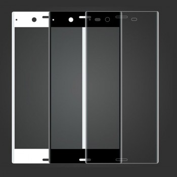 9H 3D Tempered Glass LCD Curved Full screen protector cover For Sony Xperia X Compact XZ F5121 F5321 FZ8331 Protective film