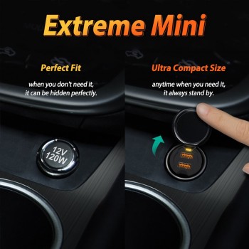 Smallest Mini USB Car Charger Adapter 2A Car USB Charger Mobile Phone Dual USB Car-charger Auto Charge 2 port for iPhone Samsung