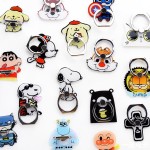 New 1 Piece Cute Cartoon cute mobile phone holder Stand Rings High Quality Metal Phone Finger Ring