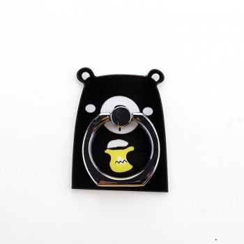 New 1 Piece Cute Cartoon cute mobile phone holder Stand Rings High Quality Metal Phone Finger Ring