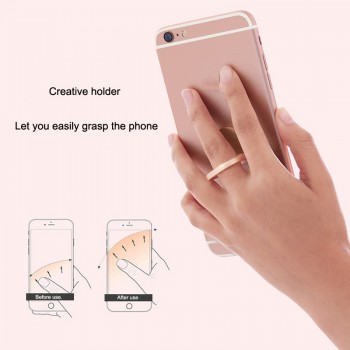 New Phone Holder Ring Mobile Phone Holder Stand Ball Cartoon Chicken Finger Phone Ring Holder suporte celular for iPhone