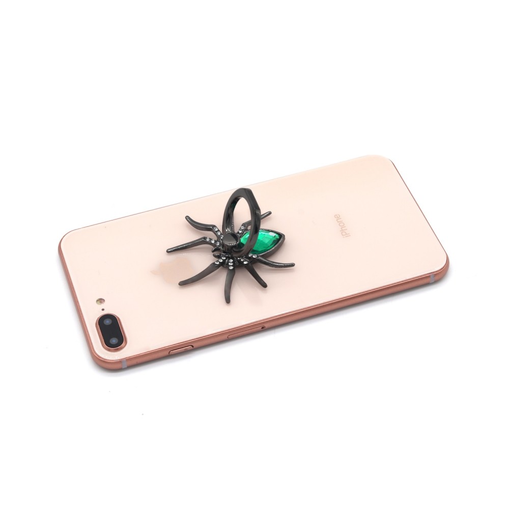 360 Rotate Metal Mobile Finger Stand Diamond Ring For iPhone 7 8 X  Phone Stent Phone Finger Stand Universal Mobile Phone Holder