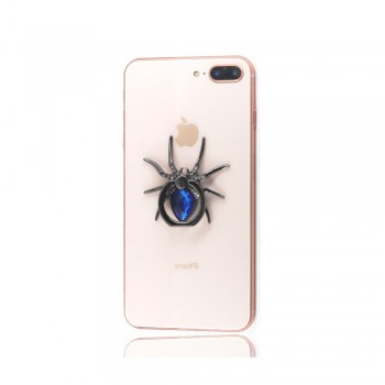 360 Rotate Metal Mobile Finger Stand Diamond Ring For iPhone 7 8 X  Phone Stent Phone Finger Stand Universal Mobile Phone Holder