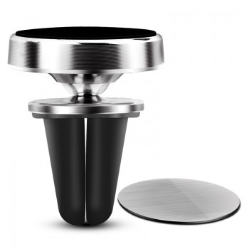 Universal Car Phone Holder 360 Degree Magnetic Air Vent Mount Mobile Smartphone Stand Magnet Support Cell Cellphone in Car GPS