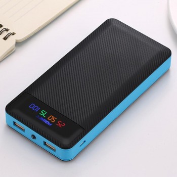 Power Bank Shell Digital Display DIY Welding Power Bank Case Shell Module Kits Powered By 4pcs 18650 Batteries(not inluded)