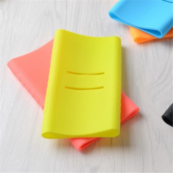 For Xiaomi Power Bank 2 10000 mAh Soft Silicone Protective Anti-slip Case External Battery Cover Screw Thread Colourful Skin