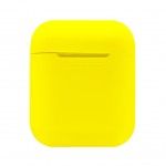 Lovoski Silicone Shockproof Case Cover for Apple AirPods Charging Case Yellow