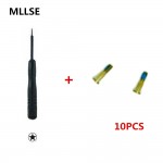 10pcs/lot Repair 5 Point Star screw Pentacle Dock Bottom Connector Screw for iPhone 5s 6 6s 5 4 4S 4G