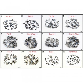 Full Screw Set for iPhone 6 6s Repair bolt Complete Kit 6P 6SP Replacement Assembly Mobile Phone Parts for iPhone 6Plus 6sPlus