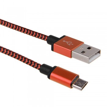 V8 2A Braided Aluminum Micro USB Dataamp;Sync faster Charger Cable For Android Phone V8 2A Braided Aluminum Micro USB Dataamp;Sync