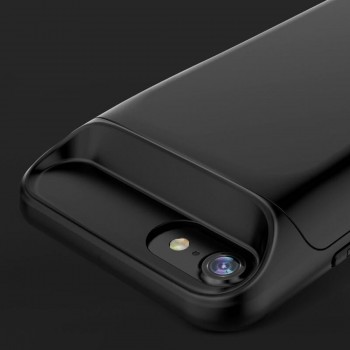 New 5000/7200mAh Smart Magnetic Back TPU Bumper External Power Bank Pack Battery Charger Case Cover For iPhone 6 6s 7 8 Plus