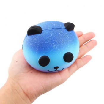 Squishy Panda Hand Squeeze Toys Phone Accessories Cute Funny PU Stress Relief Starry Reduced Pressure Squishi Animals