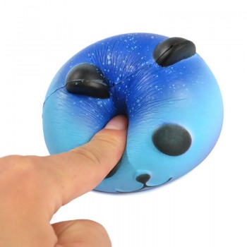 Squishy Panda Hand Squeeze Toys Phone Accessories Cute Funny PU Stress Relief Starry Reduced Pressure Squishi Animals