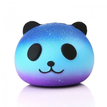 Squishy Panda Hand Squeeze Toys Phone Accessories Cute Funny PU Stress Relief Starry Reduced Pressure Squishi Animals