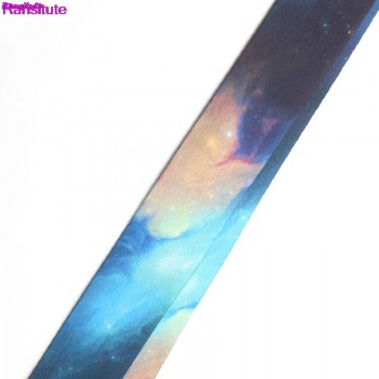 Ransitute starry sky mobile phone strap neck lanyard key ID card mobile phone USB bracket lanyard ribbon