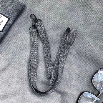 Phone Lanyard Rope Wrist Neck Strap Long Short British Lattice Key Case Breast Plate ID Card USB Badge Rotary Lariat
