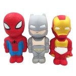 Super Hero Squishy Slow Rising Iron Man Spiderman Squishies Toy Jumbo Squeeze antistress Relief Toys Phone Strap For Kid