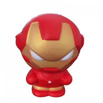 Super Hero Squishy Slow Rising Iron Man Spiderman Squishies Toy Jumbo Squeeze antistress Relief Toys Phone Strap For Kid