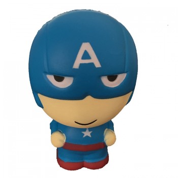 Super Hero Squishy Slow Rising Iron Man Spiderman Squishies Toy Jumbo Squeeze antistress Relief Toys Phone Strap For Kid