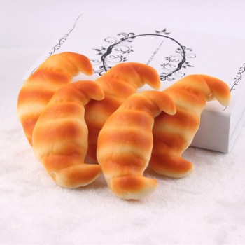 Etmakit Slow Rising Croissants Squishy Cell Phone Strap Kawaii Soft Squeeze Scented Bread Cake Stretchy Toy Gift Cute Simulation