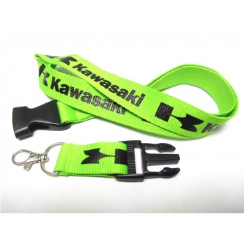 Mens Motor Racing  Lanyard for Keys ID Badge Holders  Mobile Phone Neck Straps For Kawasaki
