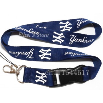 Hensongift Baseball  Keychains Lanyard Badge Holders MLB Mobile Phone Neck Straps