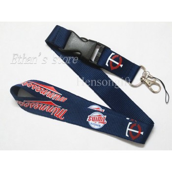 Hensongift Baseball  Keychains Lanyard Badge Holders MLB Mobile Phone Neck Straps