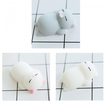 Lovely Soft Cat Squishy Healing Squeeze Fun Kid Toy Gift Stress Reliever Decor Mobile Phone Straps