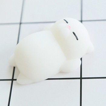 Lovely Soft Cat Squishy Healing Squeeze Fun Kid Toy Gift Stress Reliever Decor Mobile Phone Straps