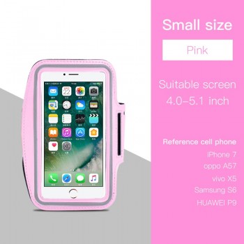 Gym Case for Samsung S8 S9 Plus Sports ArmBand Bag for Huawei Honor 10 Phone Holder 4.0-6.5 Mobile Phone Running Arm Band Case