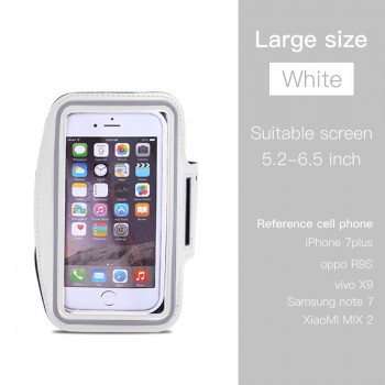 Gym Case for Samsung S8 S9 Plus Sports ArmBand Bag for Huawei Honor 10 Phone Holder 4.0-6.5 Mobile Phone Running Arm Band Case