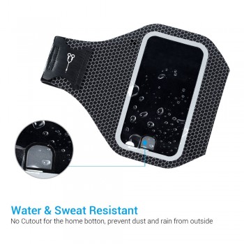 Turata Universal Sport Running Arm Band For iPhone 5 5S SE 6 6S 7 Plus Reflective Mobile Phone Holder Pouch Wallet Case T30