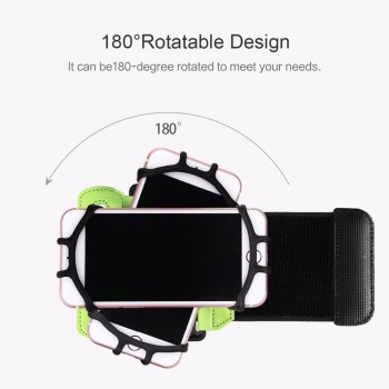 Universal Professional Sports Armband Running Fitness Cycling Armlet Arm Band for 4-6 inch Phone Devices Rotatble Armbands Case