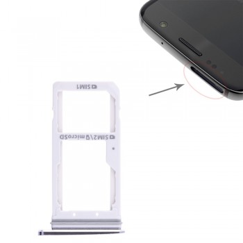 Dual SIM Card Tray / Micro SD Card Tray for Galaxy S7 / S7 Edge