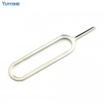 1000 Pcs/lot Sim Card Tray Remover Eject Ejector Pin Key open Tool for iPhone 7 4s 5 5s 5c 6 6s plus for iPad for SamSung xiaomi
