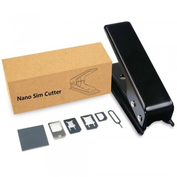 Aerb Sim Card Adapter Luxury Sim Card Cutter Nano-Micro Nano-Standard Micro-Standard Nano Sim Adapter for Smartphone Devices
