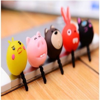 CatXaa Headphone 3.5mm Port Dust Plug Cute Animal Cat Pig Rabbit Bear Chicken Headset Music Stopper Mobile Phone 3.5 Jack Decor