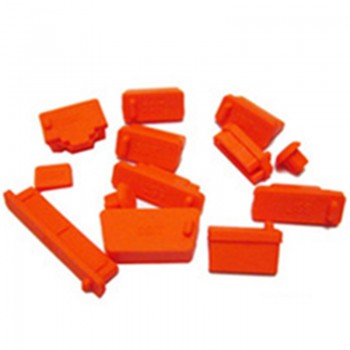 New Hot Sell Luxury 13Pcs/set Generic Silicone Anti Dust Plug Cover Fashion Brand laptop usb dust plug
