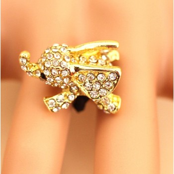 Cute Dumbo Design With Diamond  Mobile Phone Ear Cap Dust Plug For Iphone For Samsung And All 3.5mm Earphone Dust Plug