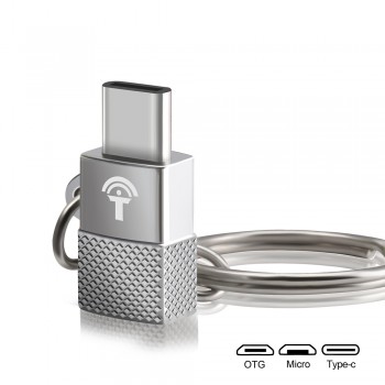 Rocketek Micro USB to Type c OTG adapter Alumium Phone type-c accessories Male Connector for Xiaomi Oneplus LG Nexus 5X 6P