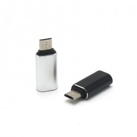 1/10pcs Micro USB/Type-C to OTG USB Port Adatper Converter Connector for Phones Tablet OTG Adapter