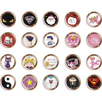 Cartoon cute Touch ID sensor Home Button Sticker For iPhone 5S SE 6 6S 7 8 Plus For Ipad air 2 mini 4 Fingerprint Keypad