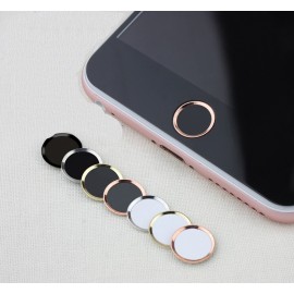 Hot Aluminum Touch ID Home Button Sticker For iPhone 8 7 7 6 6s Plus 5s Support for Fingerprint Identification Unlock Touch Key