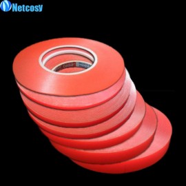 Netcosy 25m 2, 5, 8, MM Width Heat Resistant Double-sided Transparent Clear Adhesive Tape Glue Phone Tablet Repair