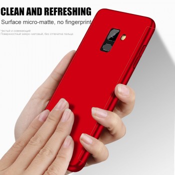 Hamp;A 360 Full Protection Case For Samsung Galaxy J4 J6 Plus J8 2018 PC Shockproof Cover For Samsung A7 A7 A8 Plus 2018 Case Glass