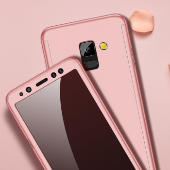 Hamp;A 360 Full Protection Case For Samsung Galaxy J4 J6 Plus J8 2018 PC Shockproof Cover For Samsung A7 A7 A8 Plus 2018 Case Glass