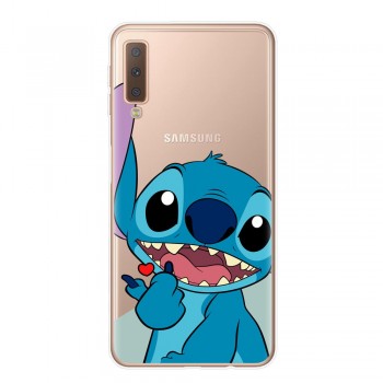RUIXKJ For Samsung Galaxy A7 2018 6.0 Case A750 Mickey Minnie Soft Silicone Back Cover For Samsung A7 2018 SM-A750 Phone Cases
